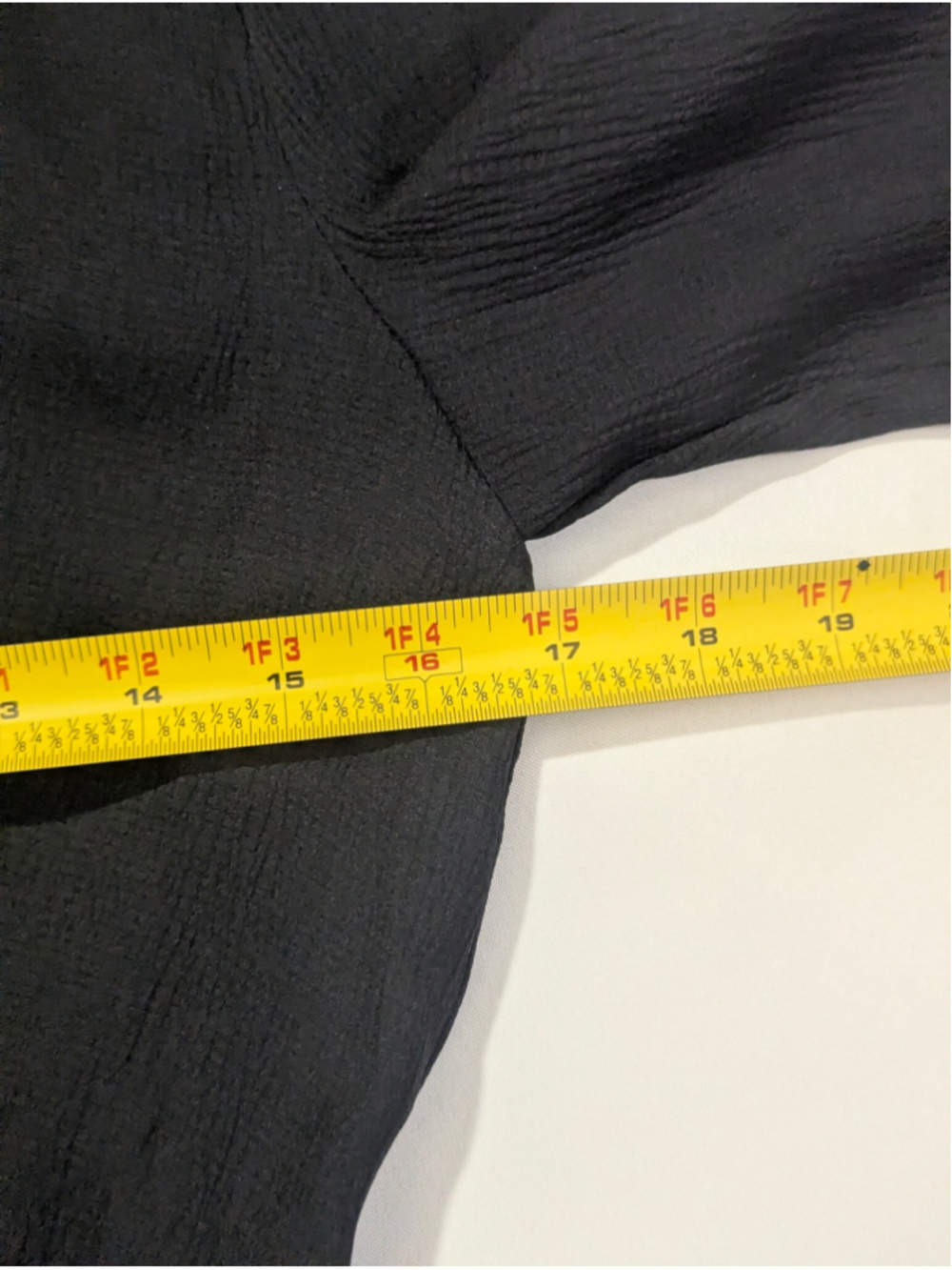 Sezane Black V-Neck Long Sleeve Dress Size 6 38 - Picture 8 of 16